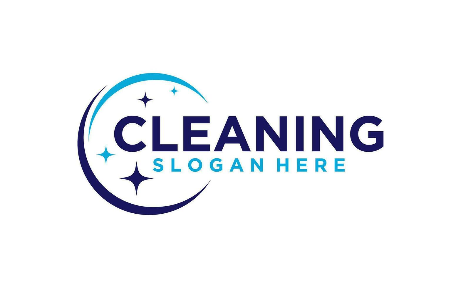 Cleaning Logo Design Vector Template