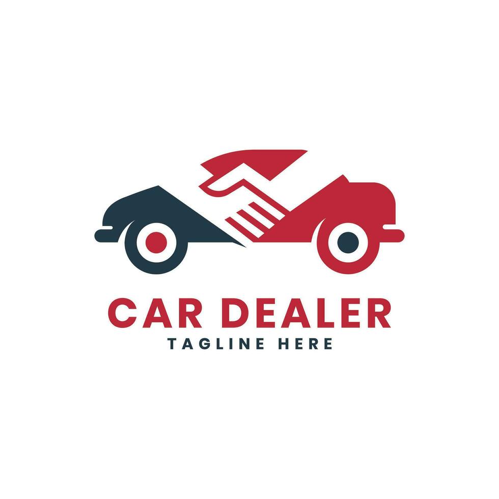 Car Dealer Car Trader Logo design concept for automotive and car rental service vector