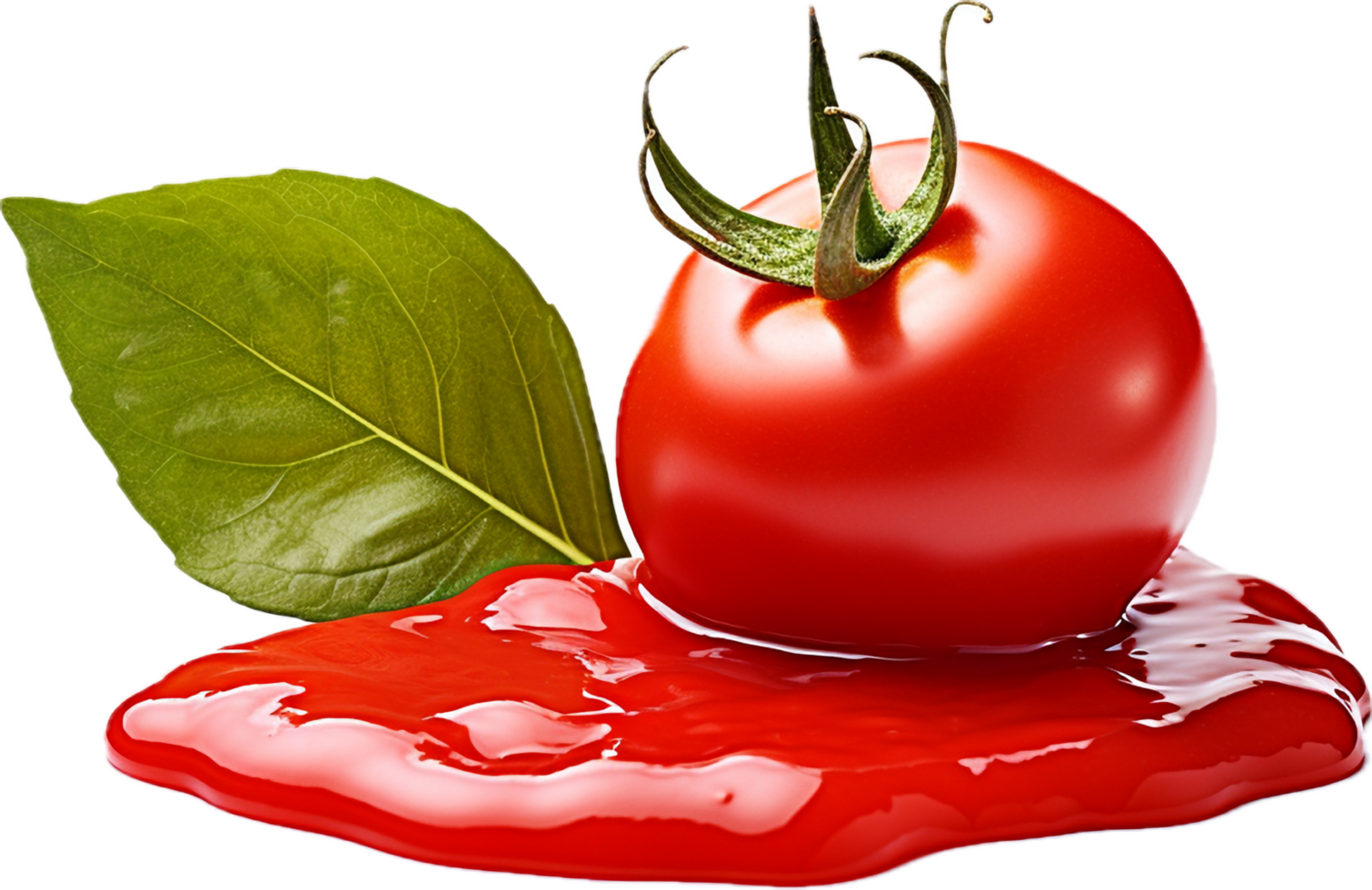 AI generated tomato sauce png