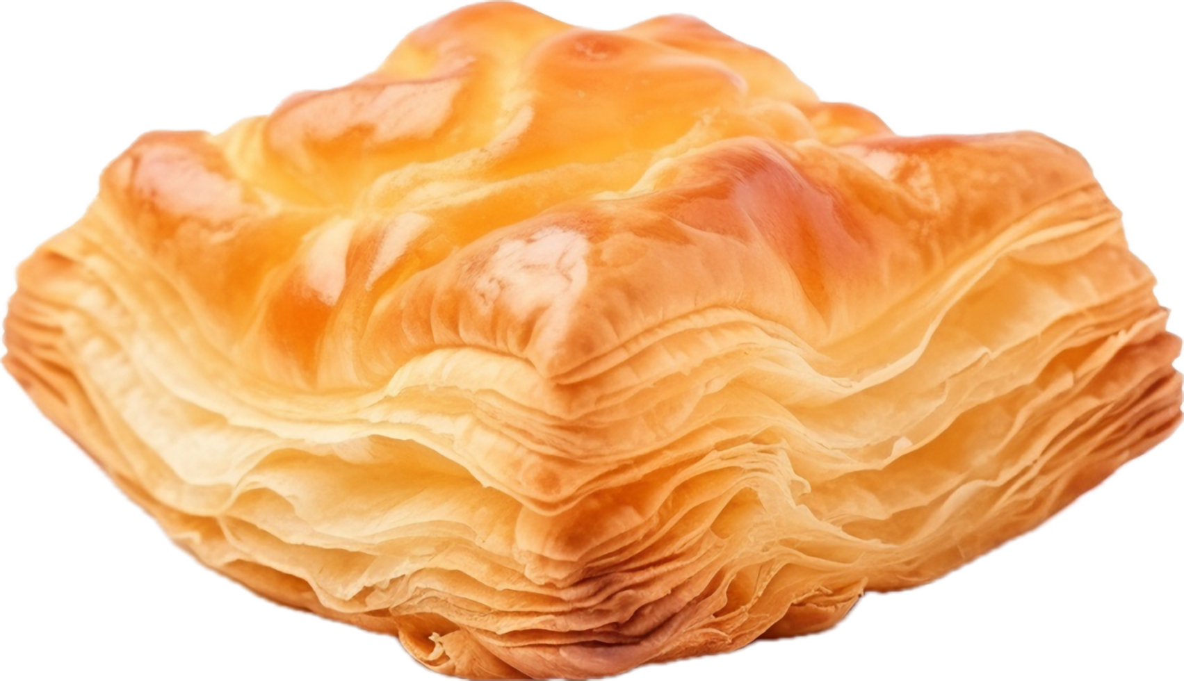 AI generated puff pastry png