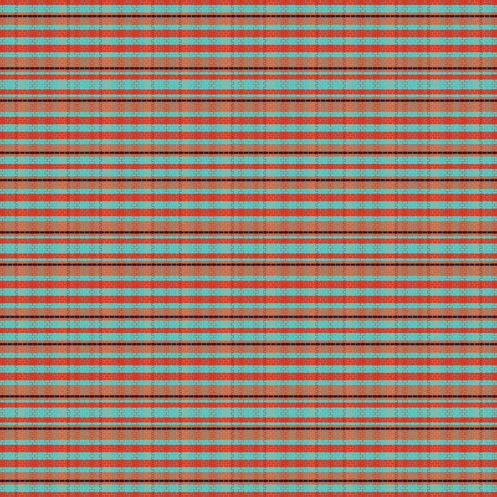 Tartan plaid pattern with texture and summer color. vector