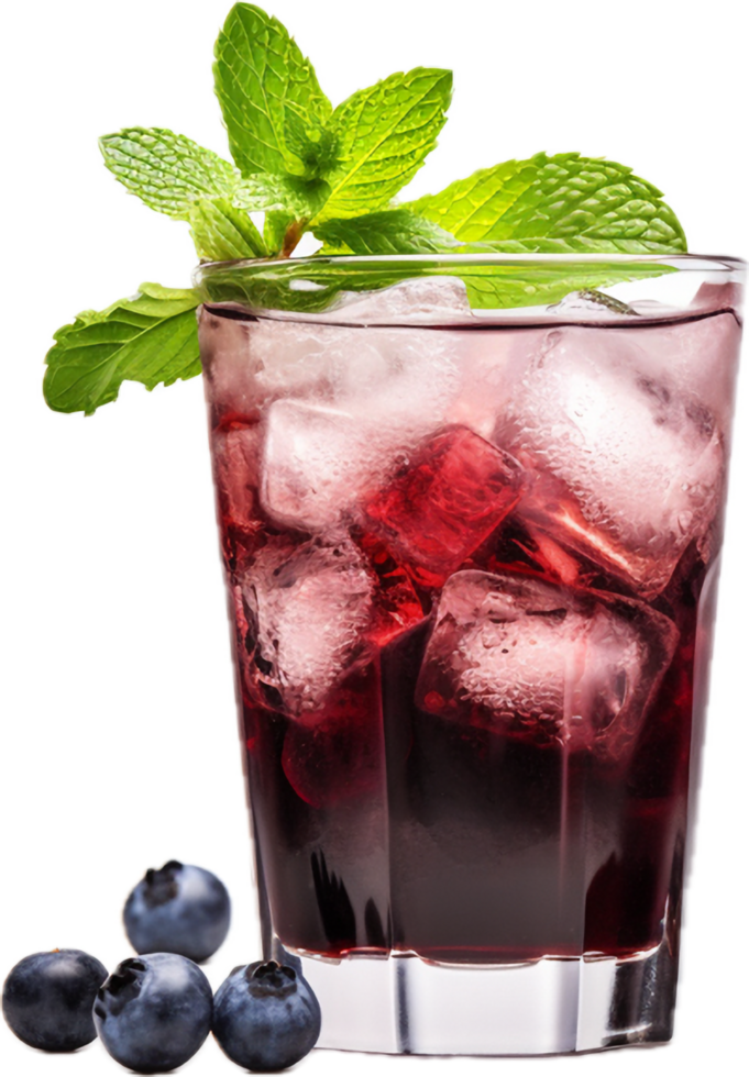 AI generated red homemade drink png