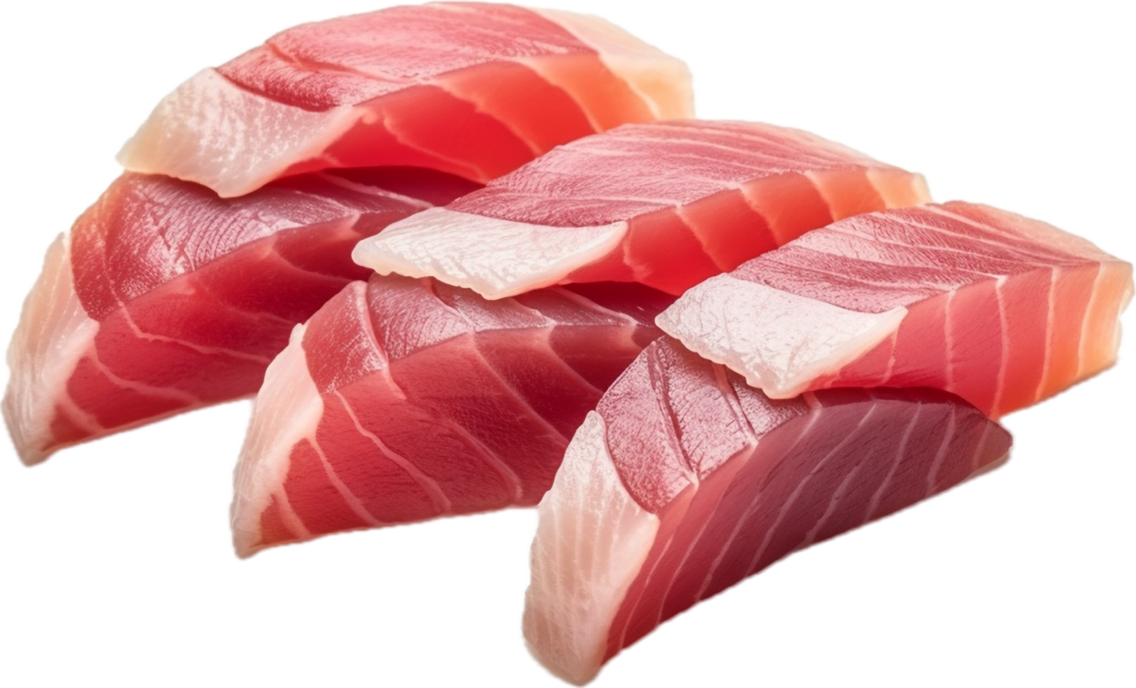 AI generated tuna sushi png