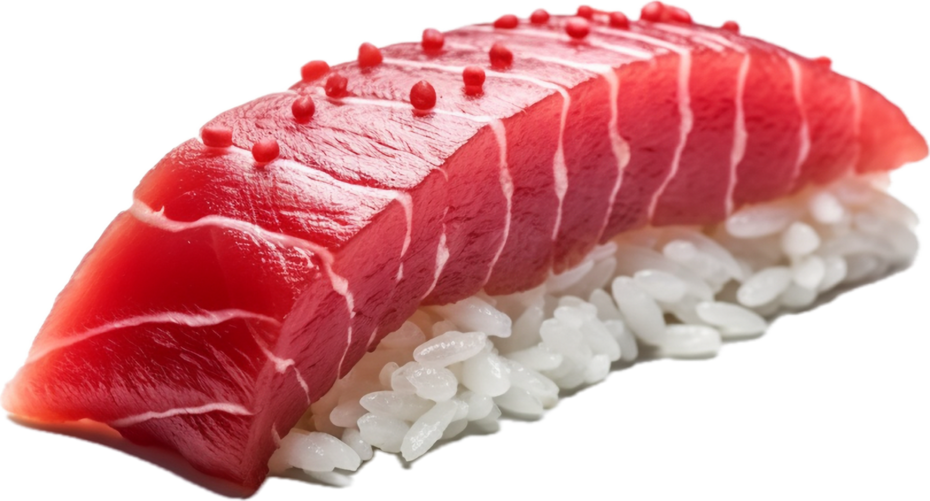 ai gegenereerd tonijn sushi PNG