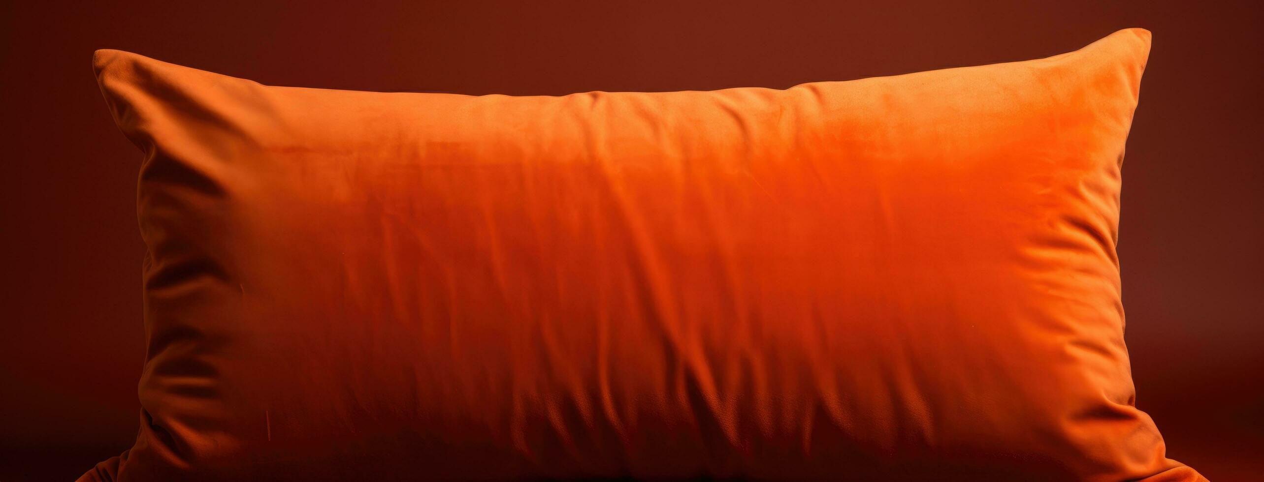 AI generated decorative cushion on a couch photo