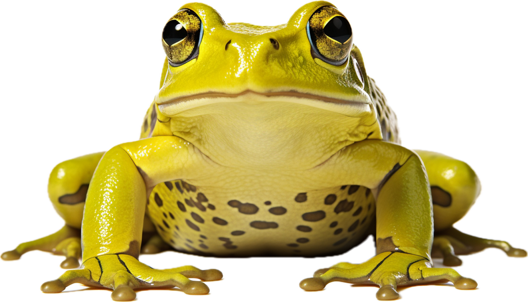AI generated Frog cute png