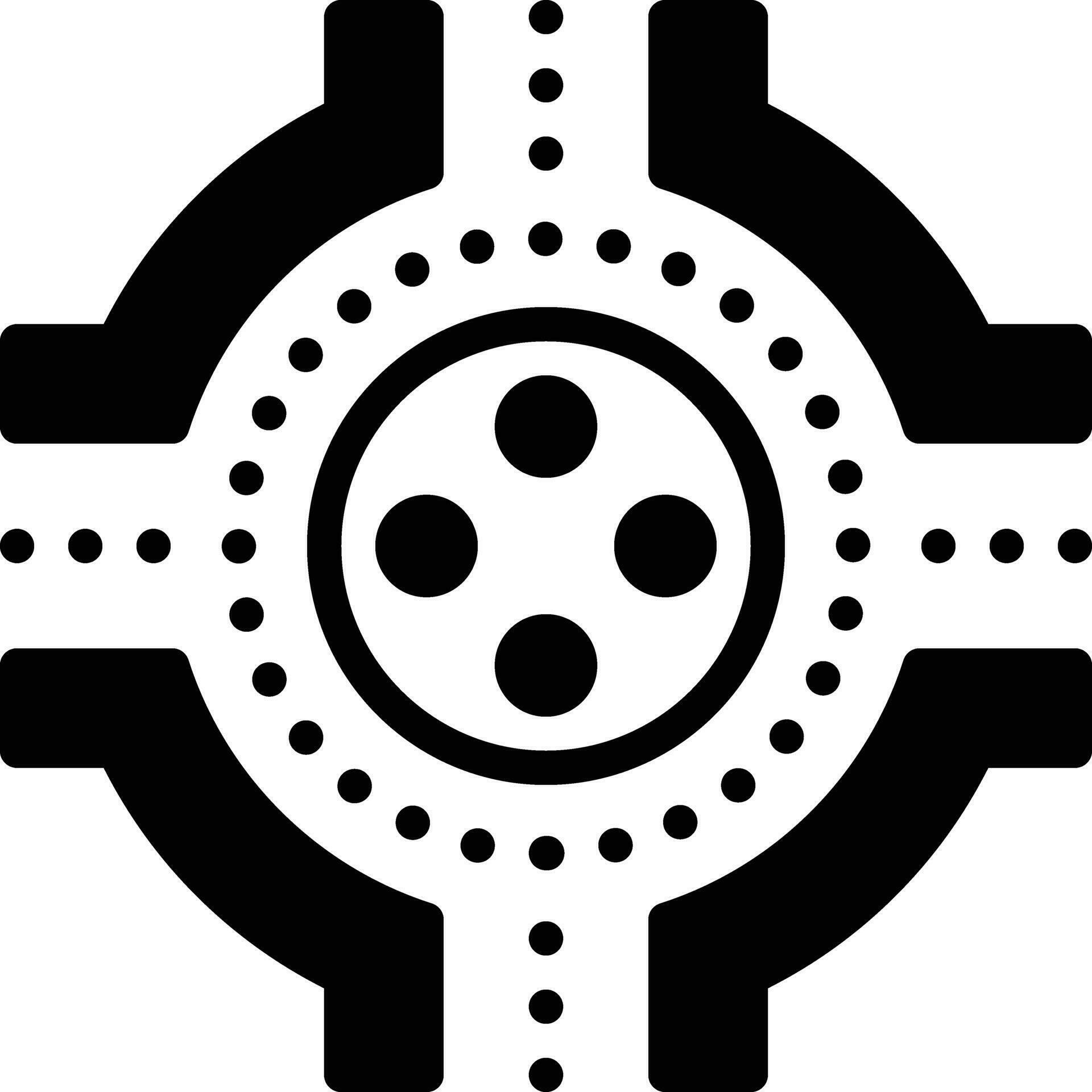 Solid icon for junction 35676144 Vector Art at Vecteezy