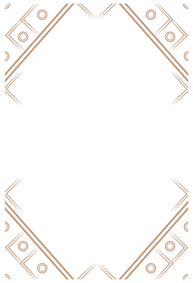 frame border for design decor png