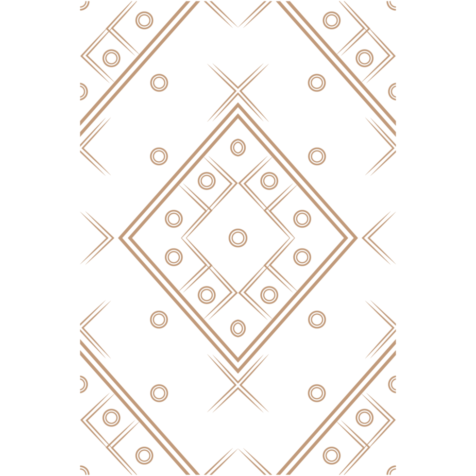 tribal geometric pattern icon. transparent pattern illustration png