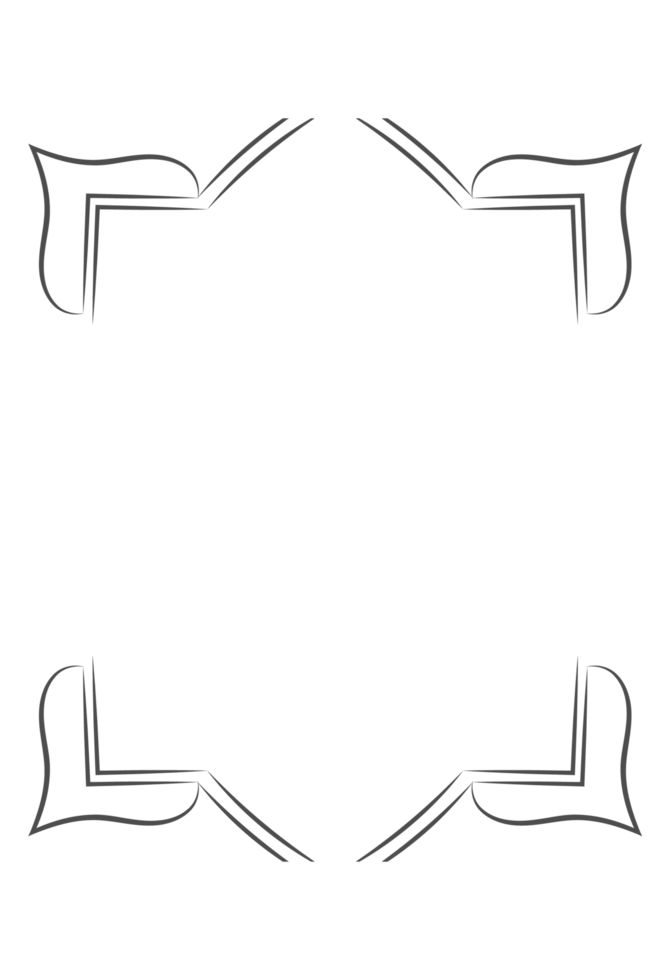 frame border for design decor png