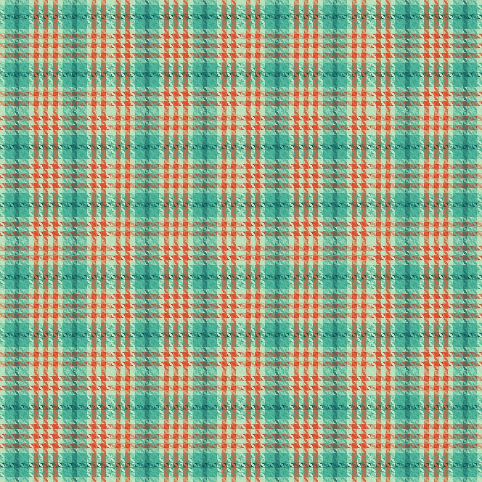 Tartan plaid pattern with texture and summer color. vector