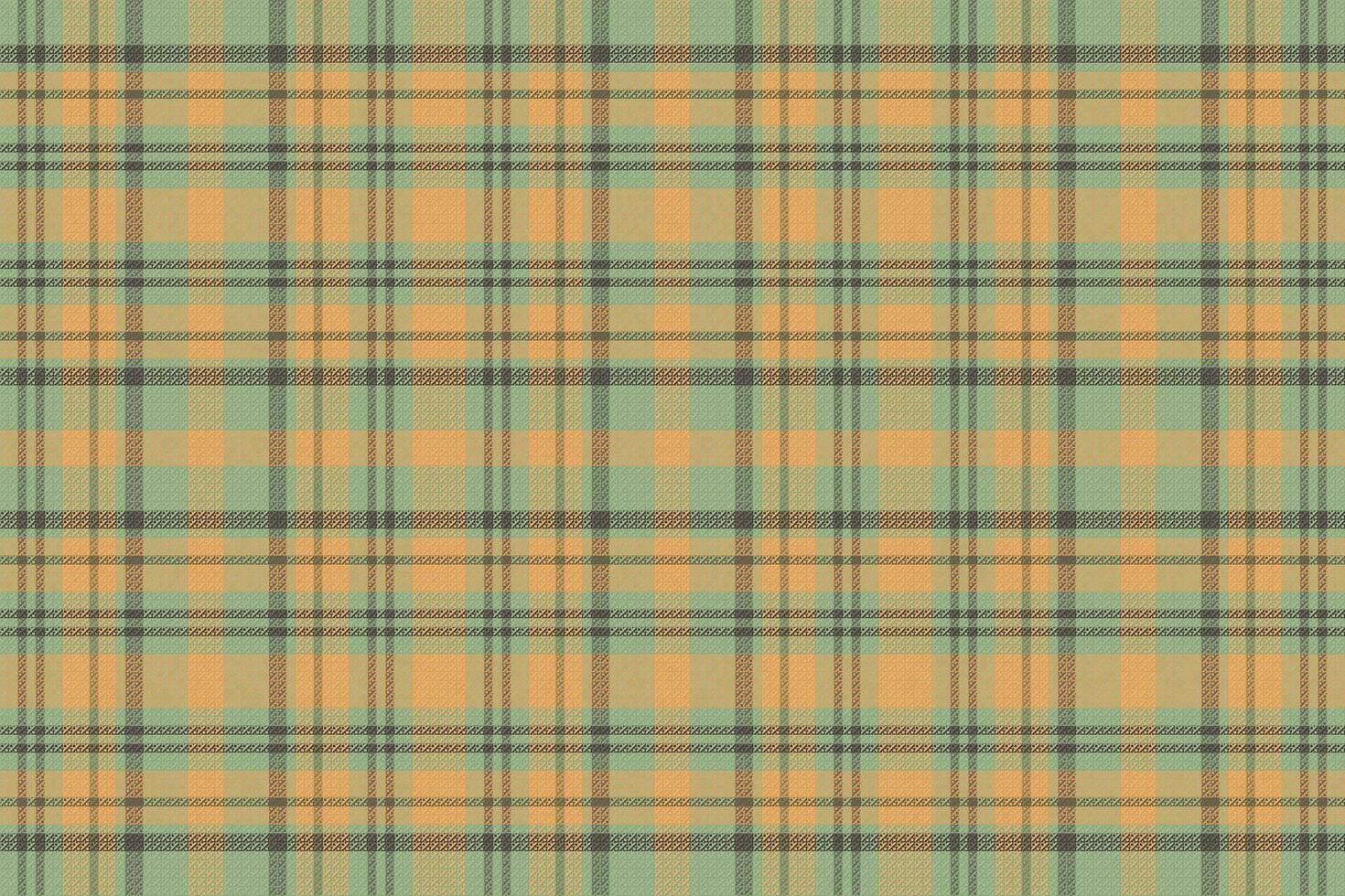 Tartan plaid pattern with texture and summer color. vector