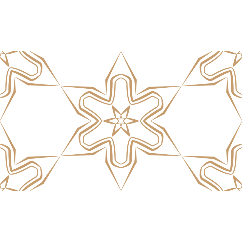 tribal geometric pattern icon. transparent pattern illustration png