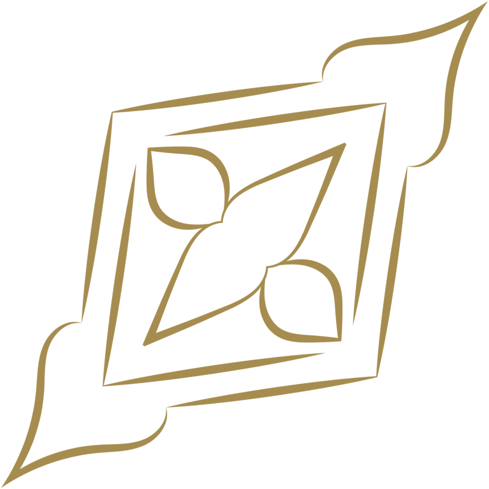 tribal geometric pattern icon. transparent pattern illustration png