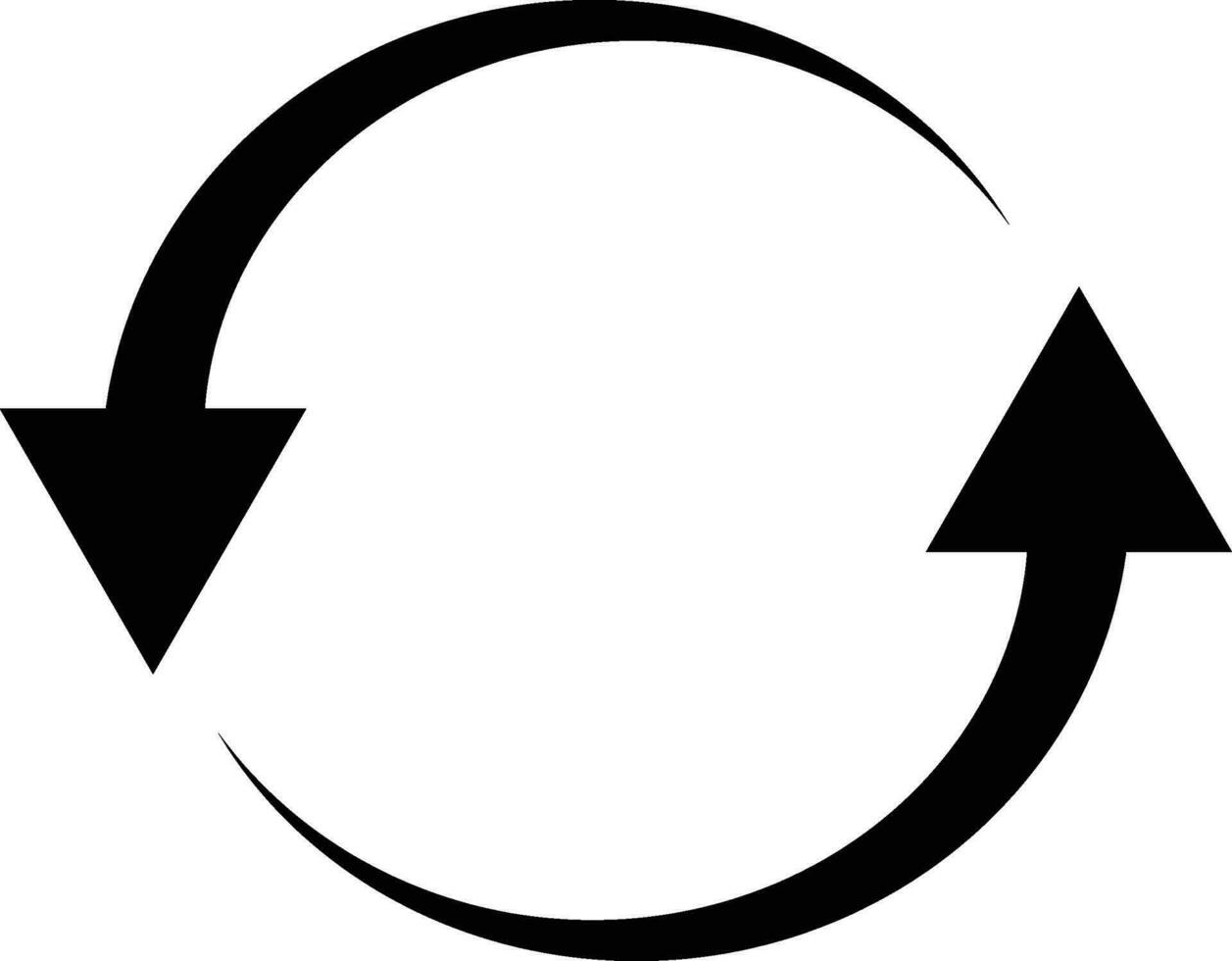 Loop repeat reload icon vector for graphic design, logo, web site, social media, mobile app, ui illustration