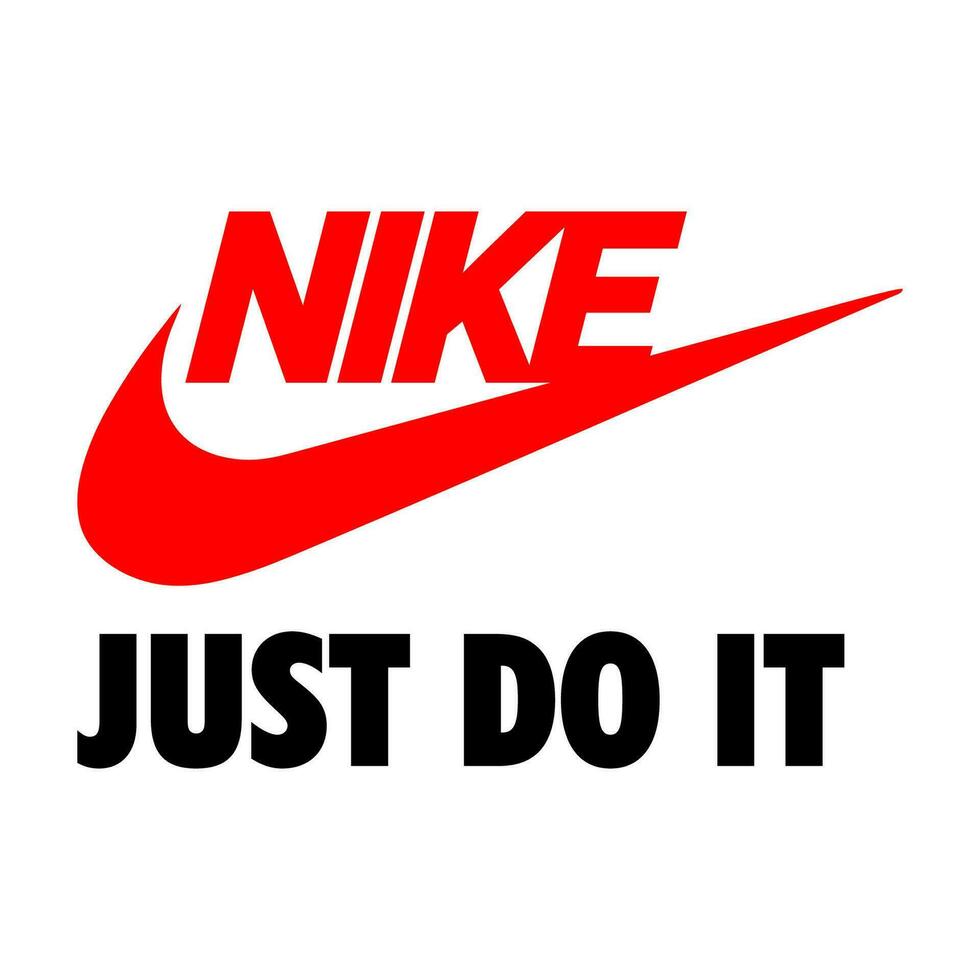Nike Logo Just Do It Clothes Design Icon 35676579 Vector Art at Vecteezy