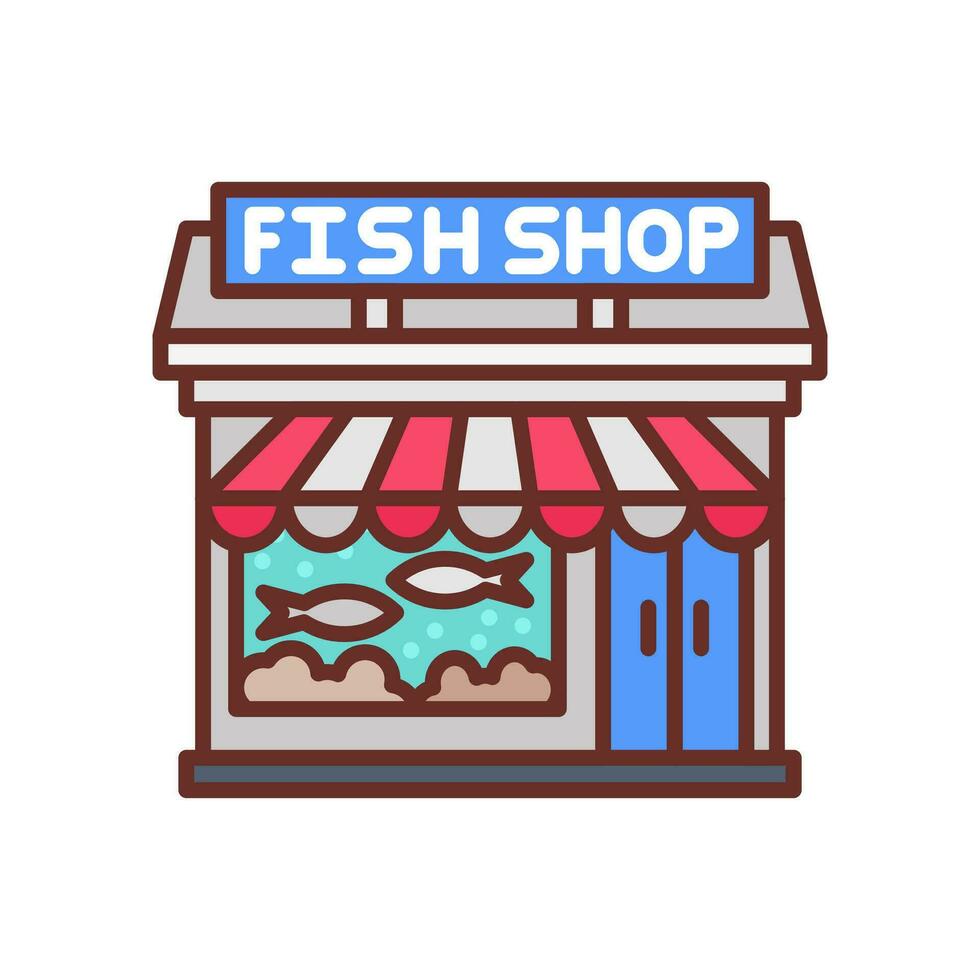 Fish Shopicon in vector. Illustration vector