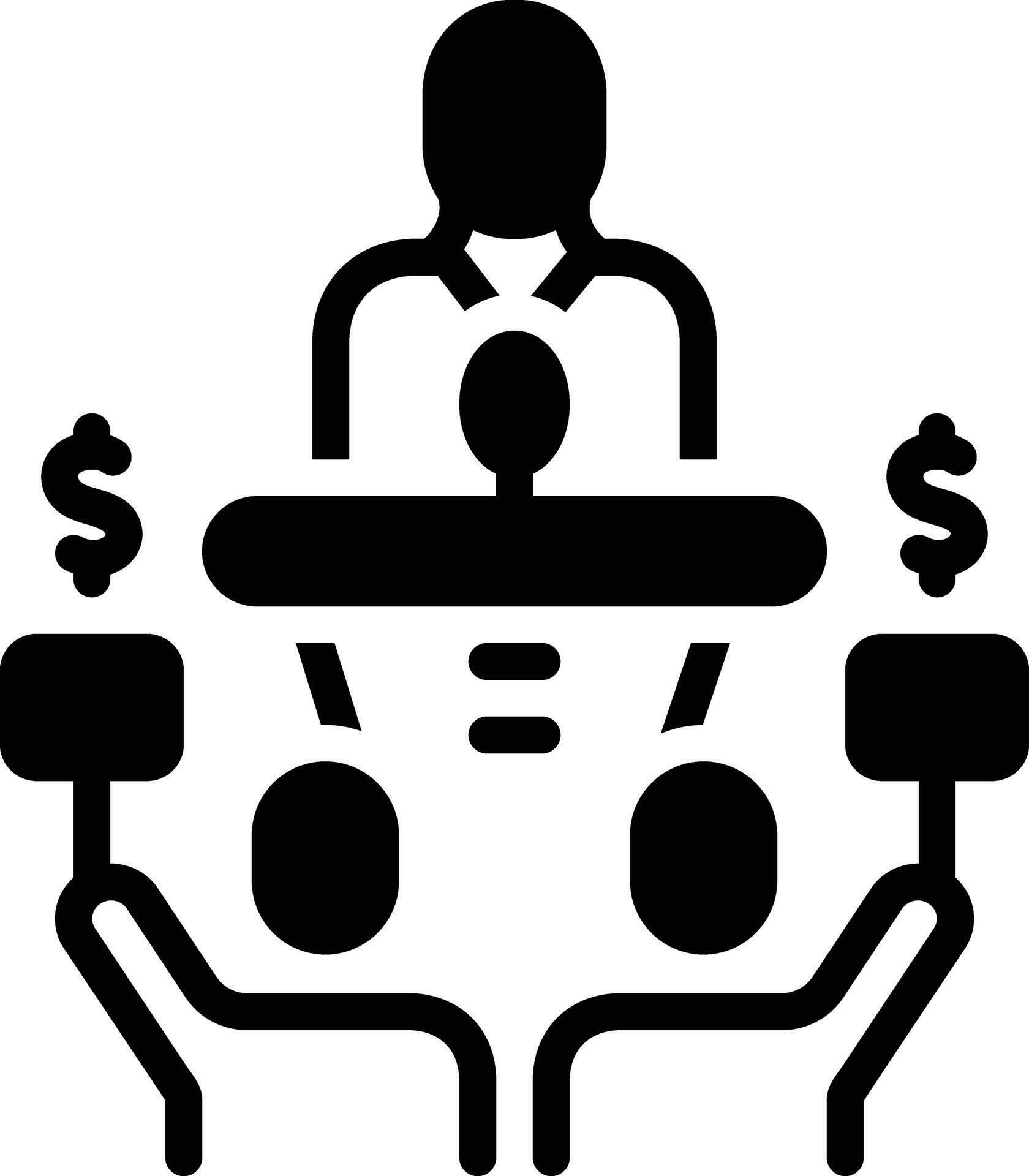 Solid icon for auctions 35677054 Vector Art at Vecteezy