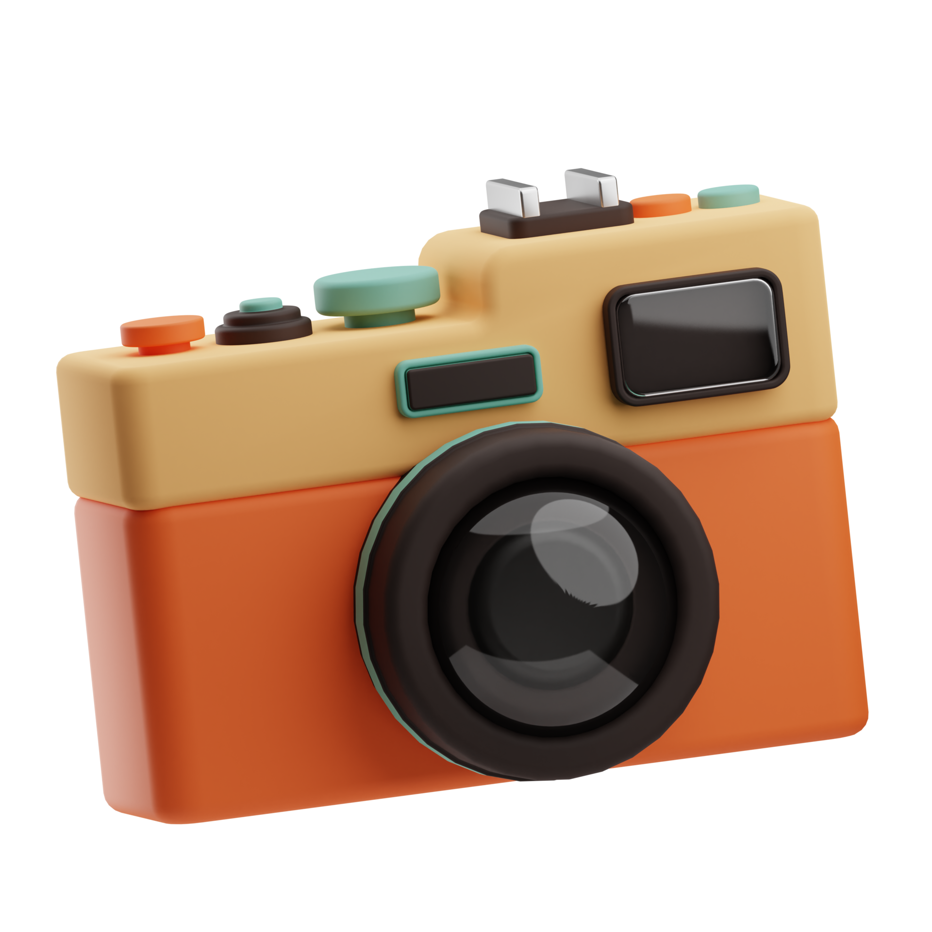 retro Camera 3d illustration 35677202 PNG