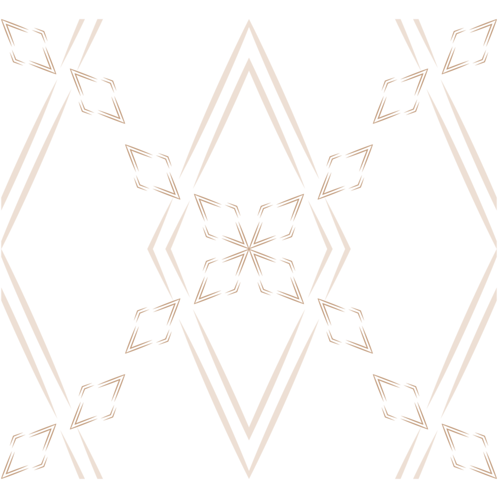 tribal geometric pattern icon. transparent pattern illustration png