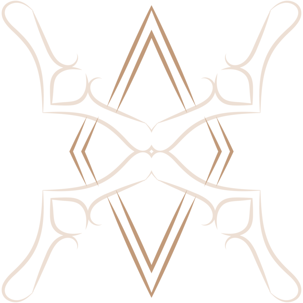 tribal geometric pattern icon. transparent pattern illustration png