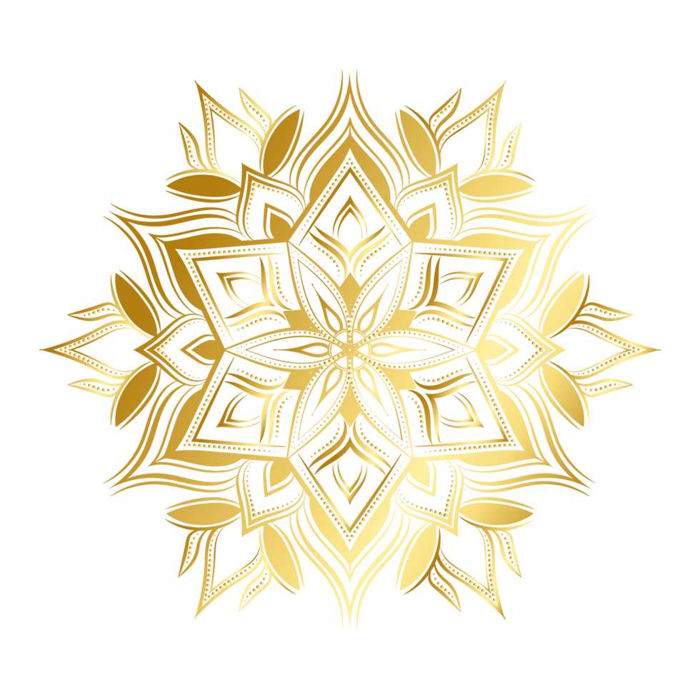 mandala pattern icon for design png