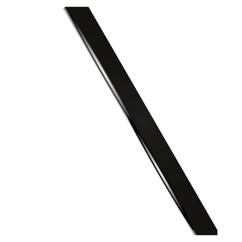 Black luxury shapes png