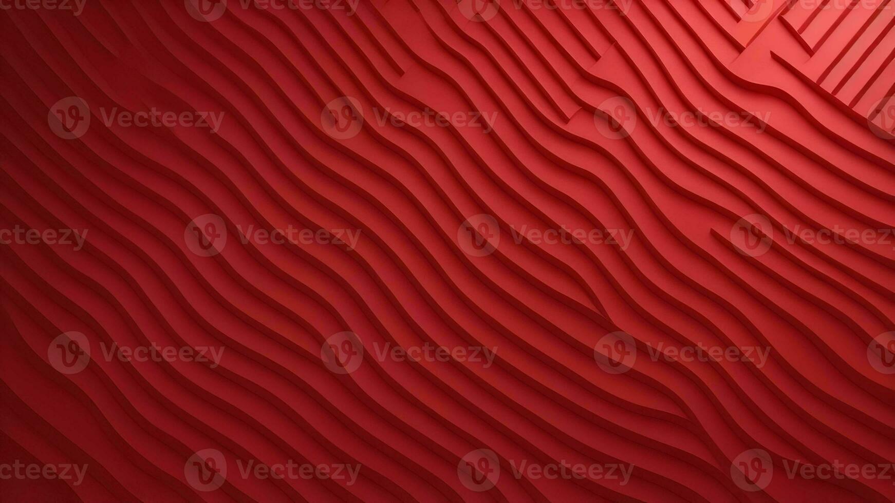 AI generated Abstract red background. generative ai photo