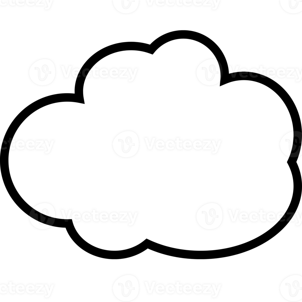 speech bubble frame png