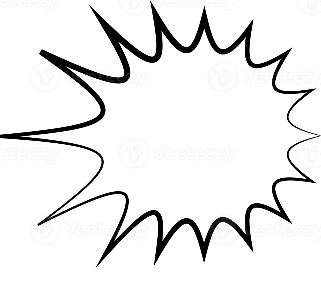 speech bubble frame png