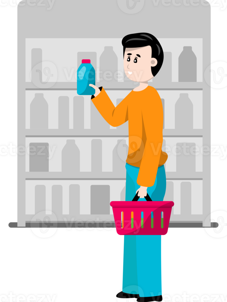 shopping flat illustration png