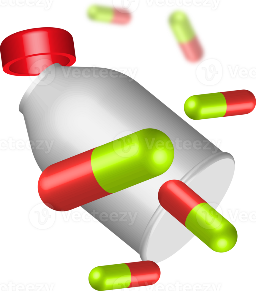 pills cartoon illustration png