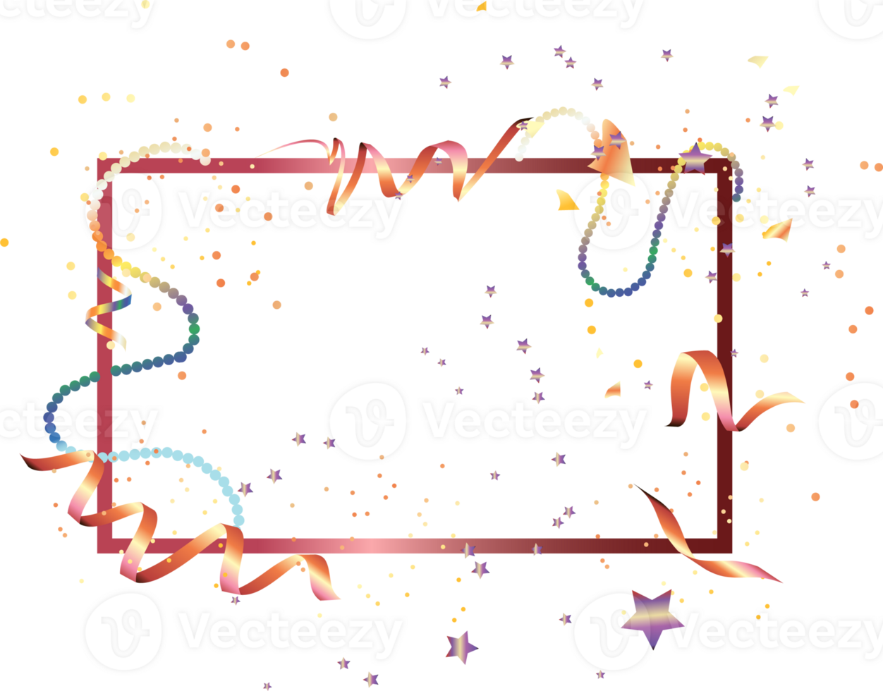 festive bithday frame png