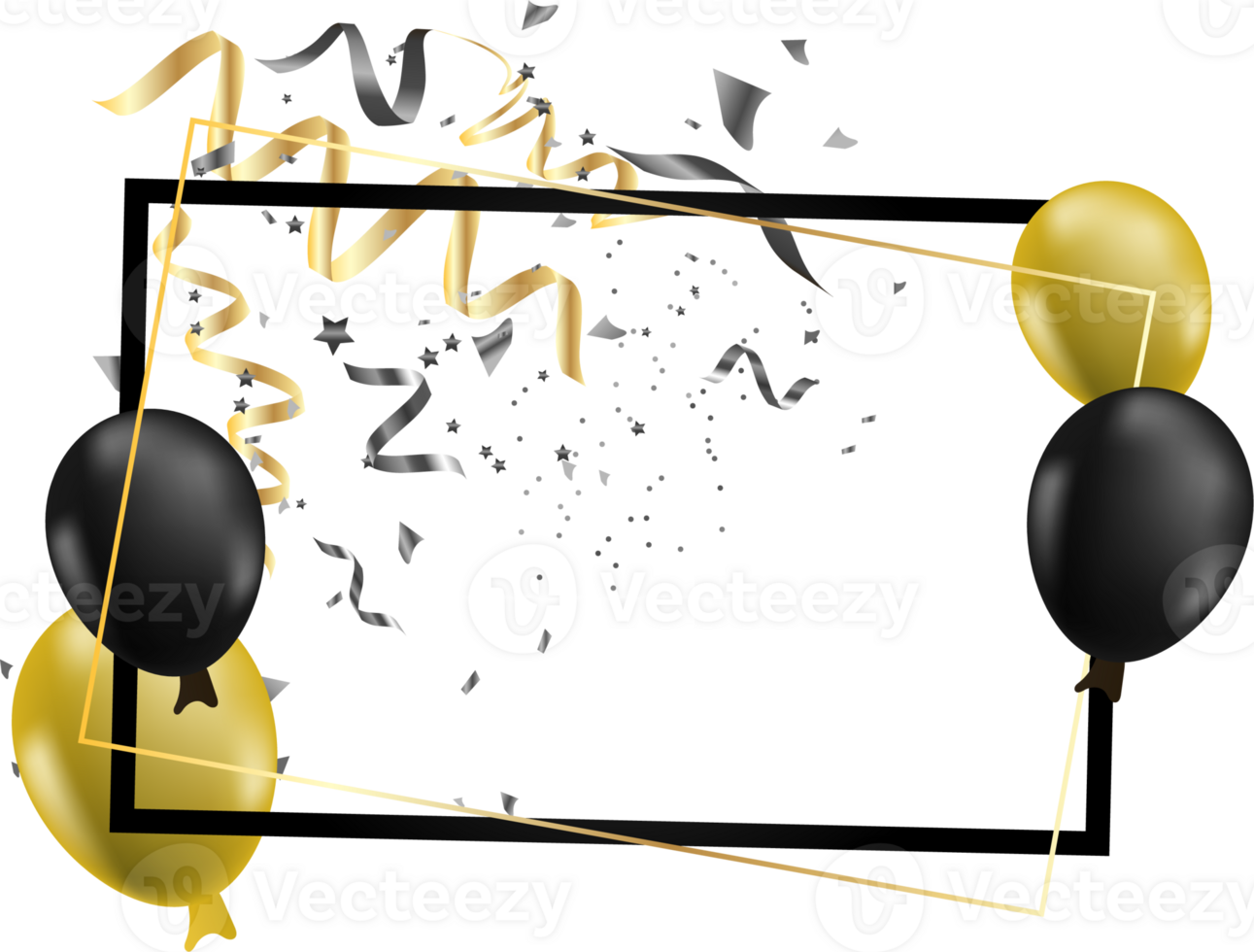 festive bithday frame png