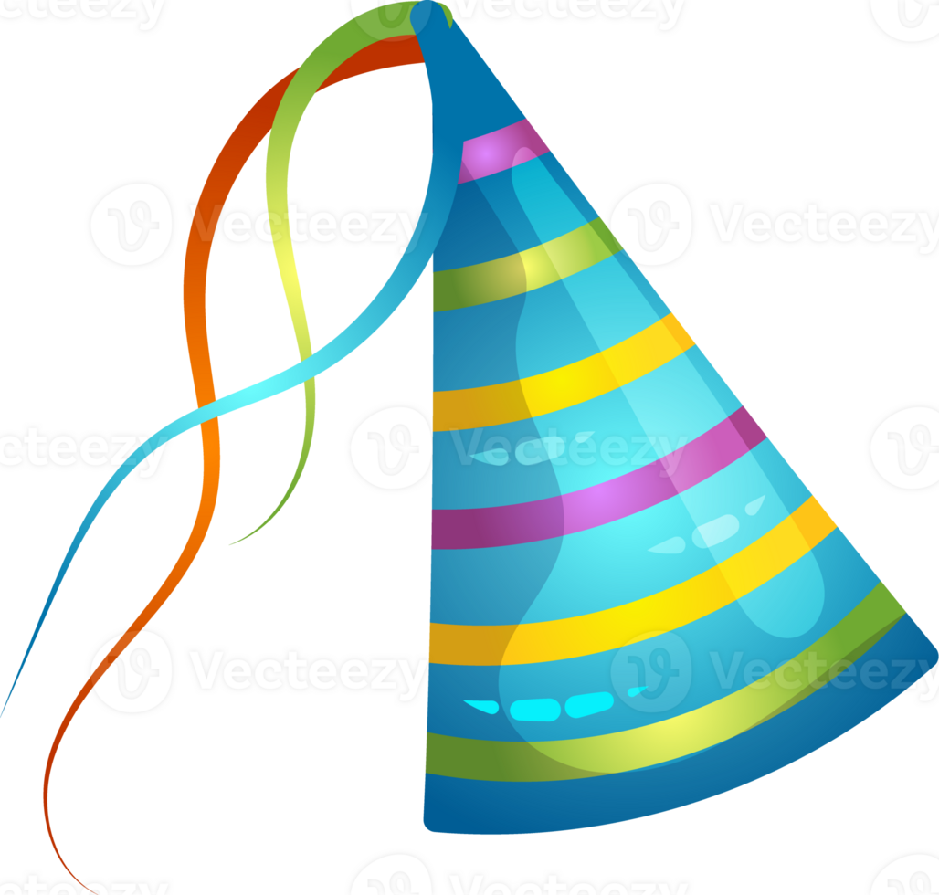 birthday festive cap png