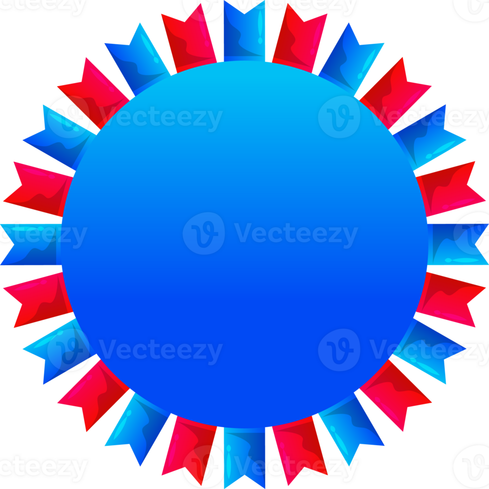 round frame with flags png