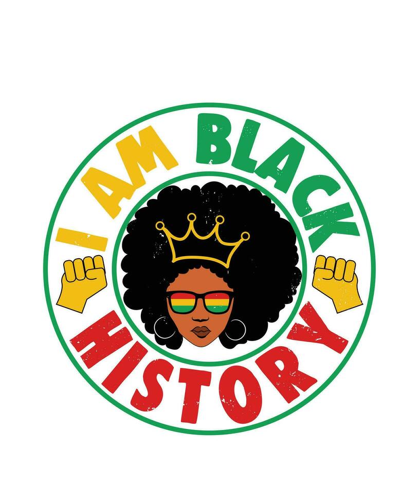 Black history month vector