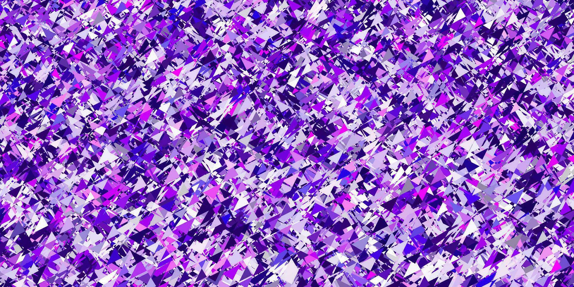 Light purple vector background with polygonal forms.