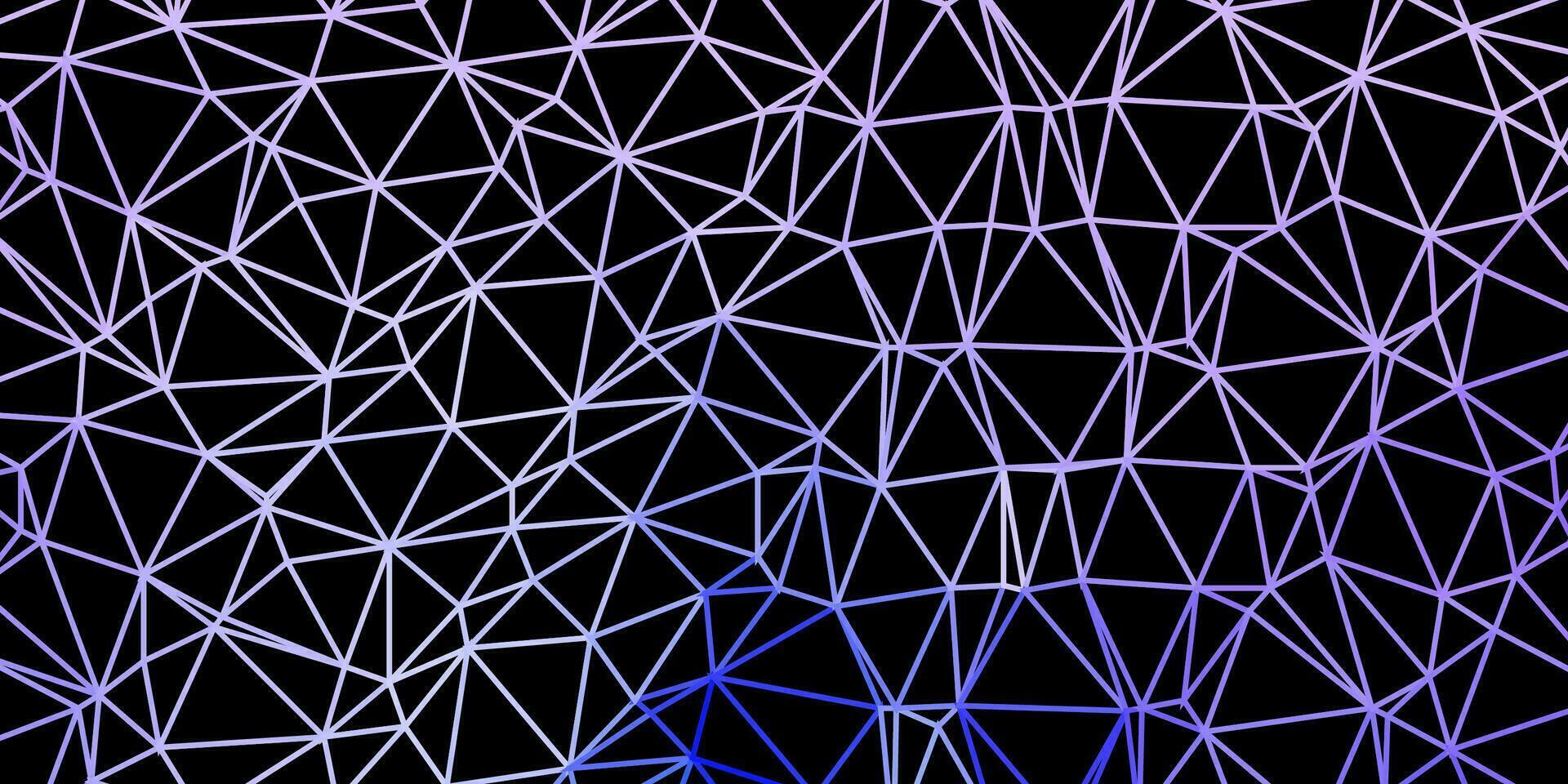 Light purple vector polygonal backdrop.