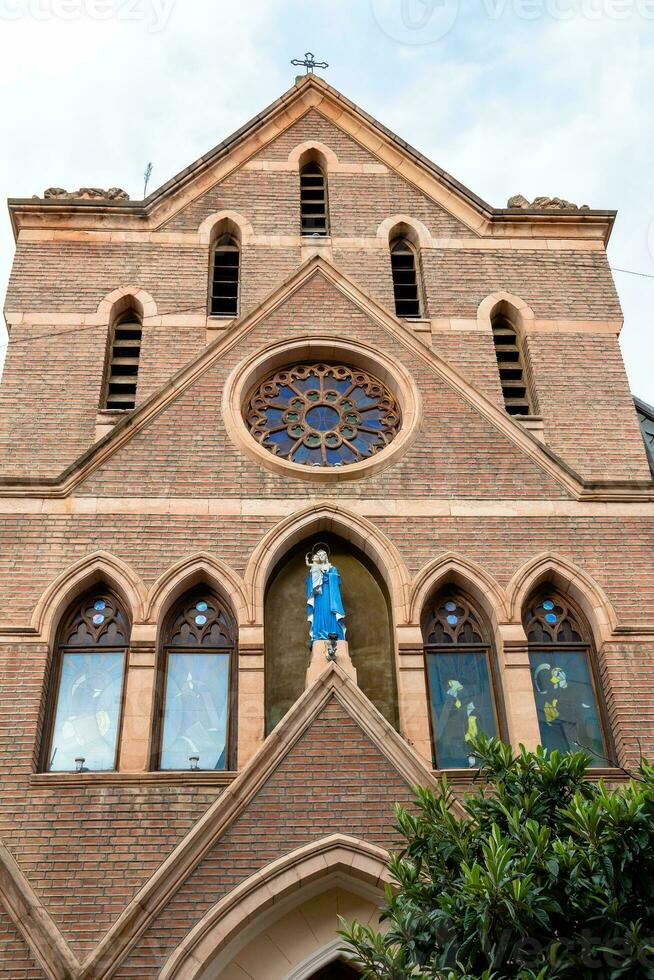 facade of Assumption of Virgin Cathedral , Tbilisi photo