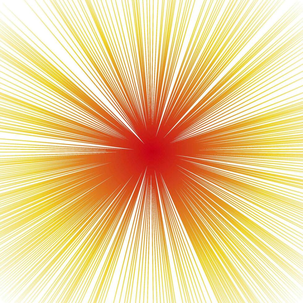 flash of red yellow gradient and blank end vector
