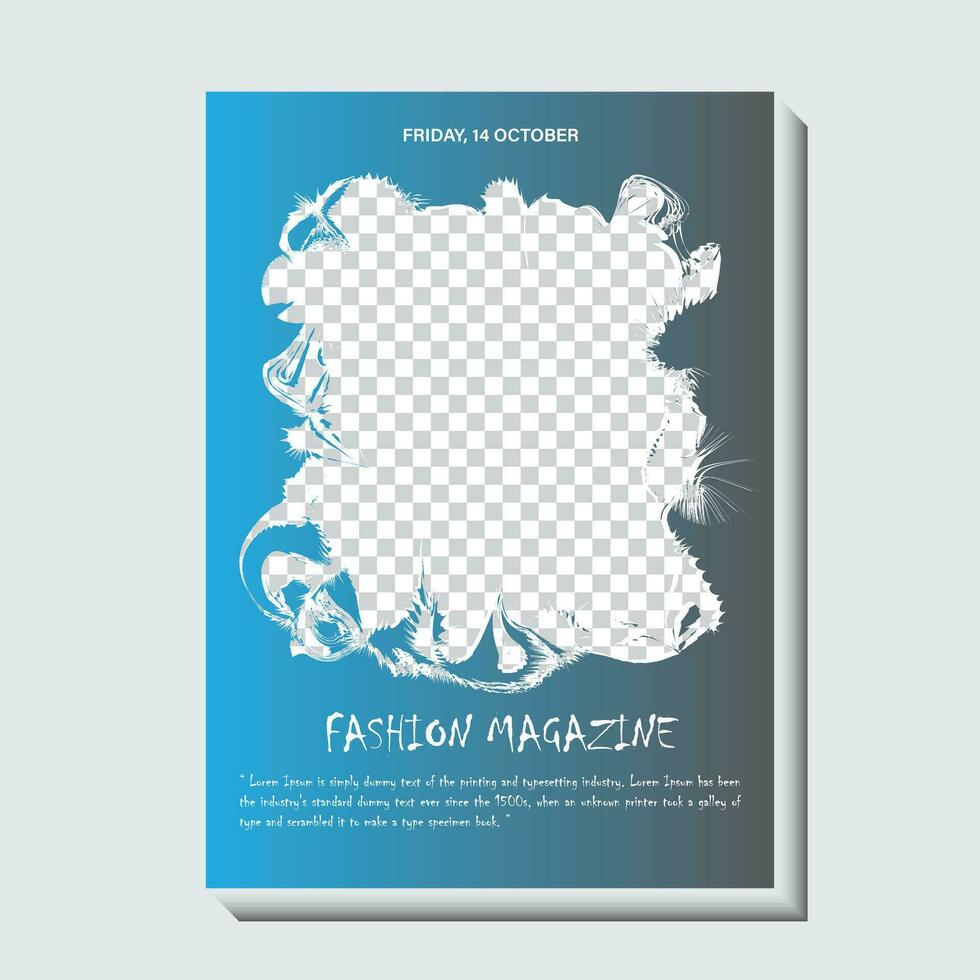 fashion  book cover vector