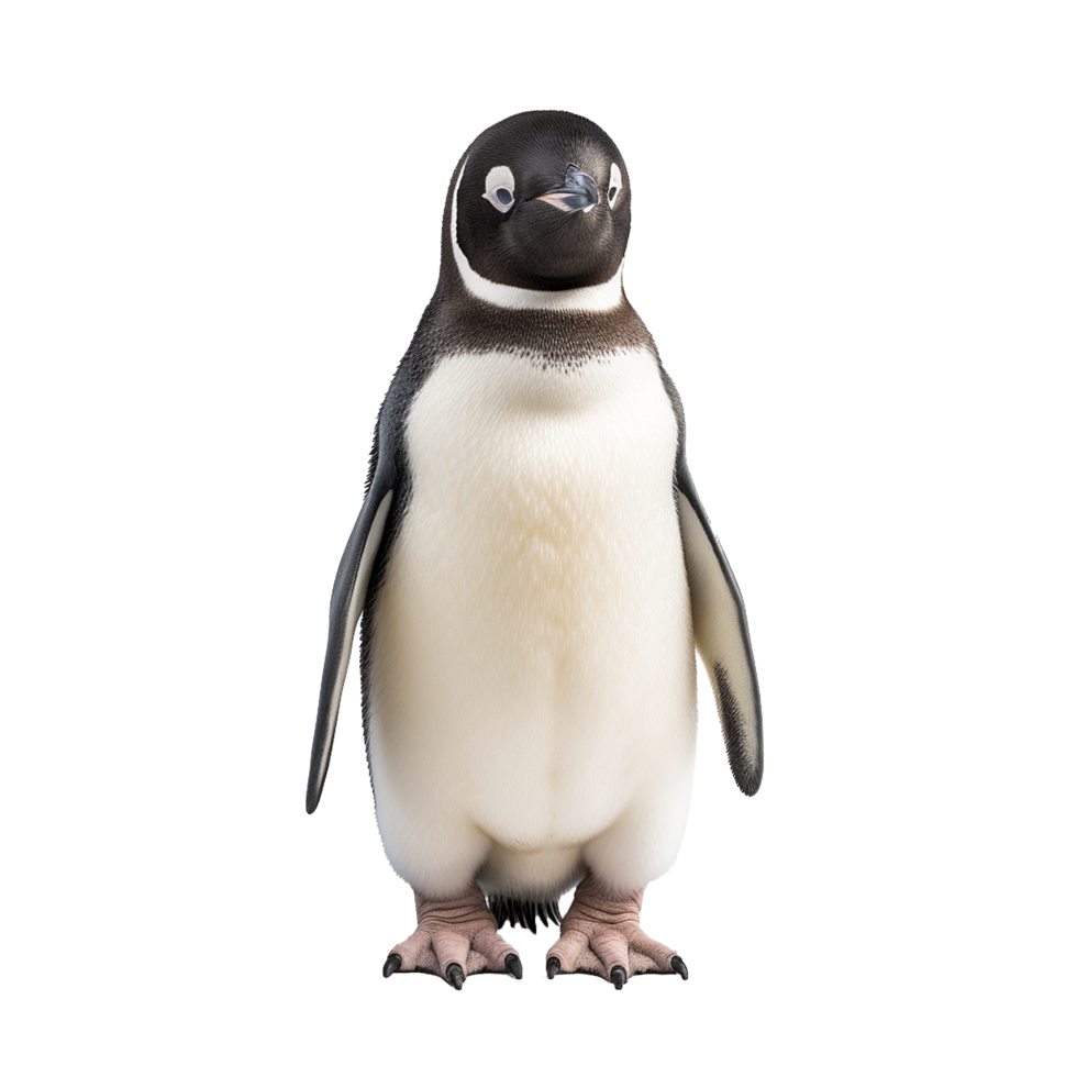AI generated Penguin png isolated on transparent background