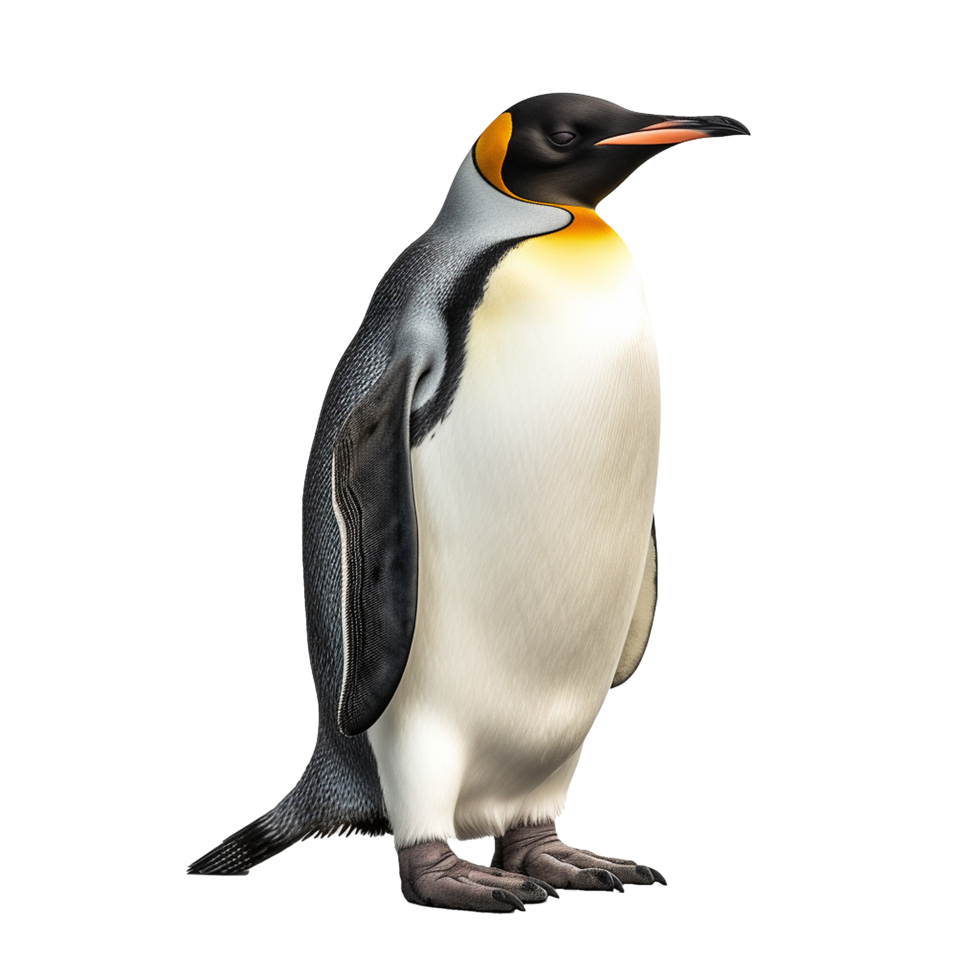 AI generated Penguin png isolated on transparent background