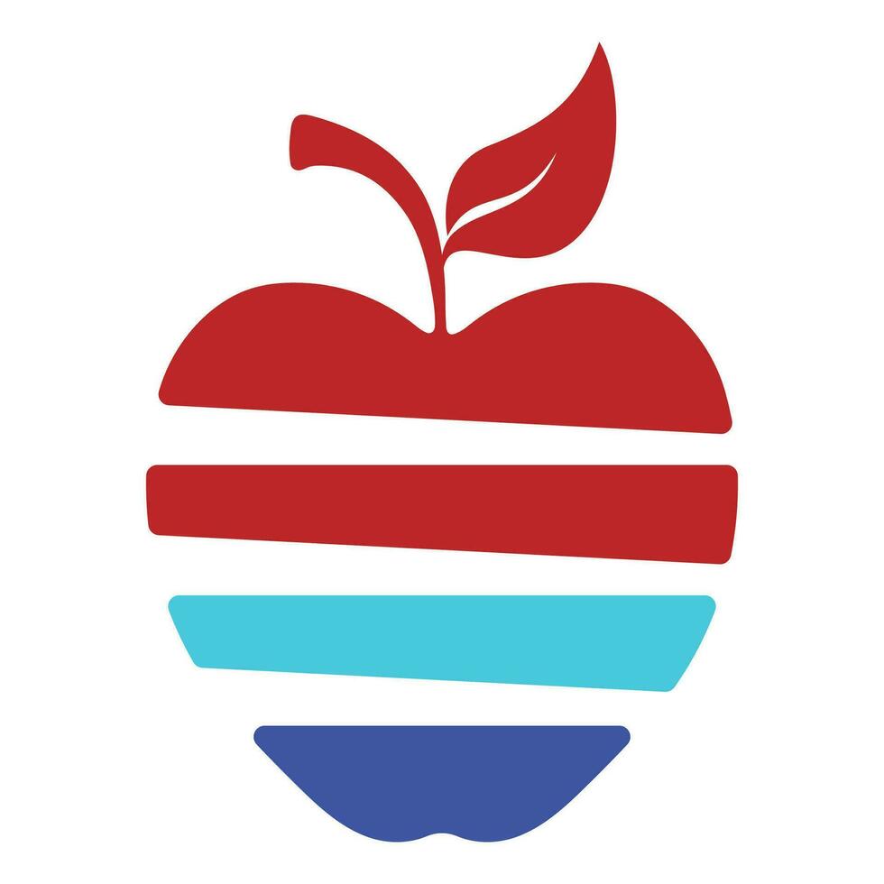 Apple logo design concept vector