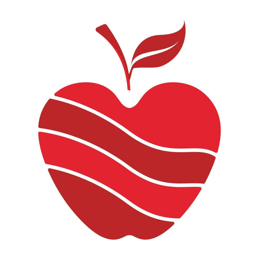 Apple logo design concept vector
