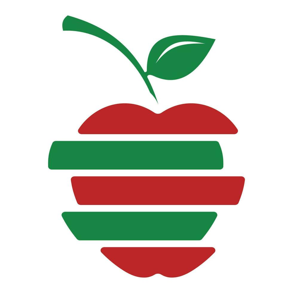 Apple logo design concept vector