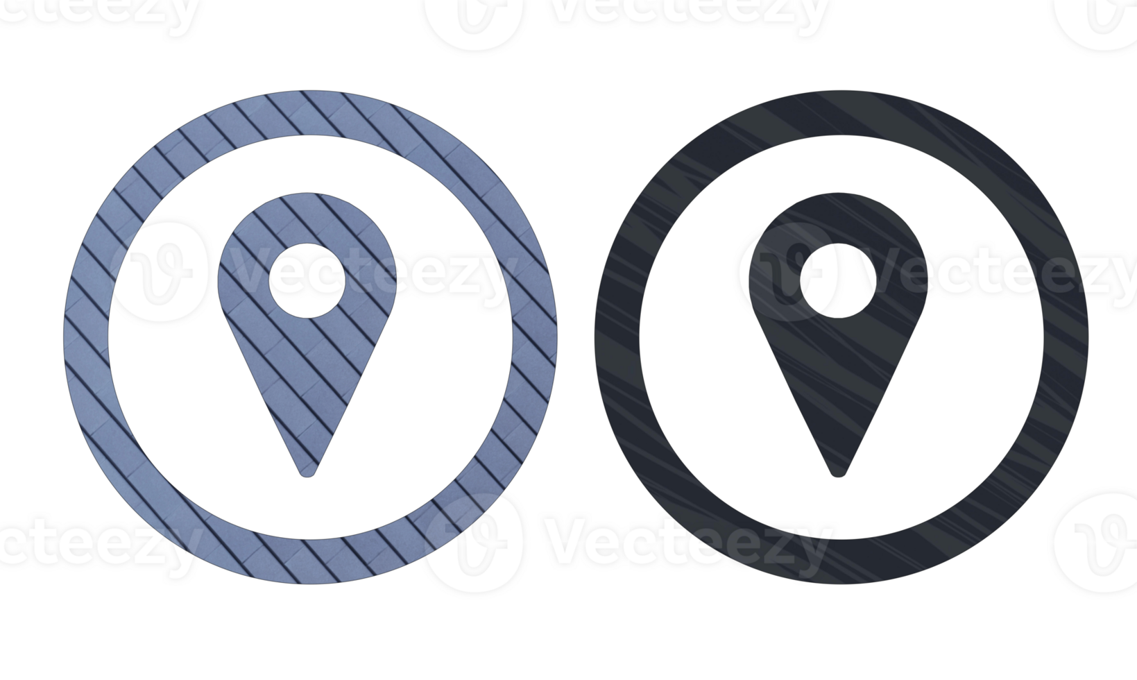 plaats icoon symbool zwart en grijs met structuur png