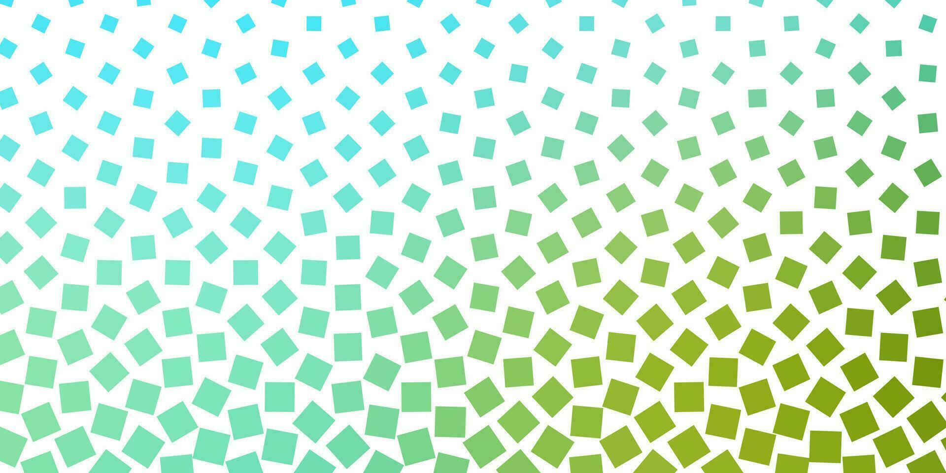 Light Blue, Green vector pattern in square style.