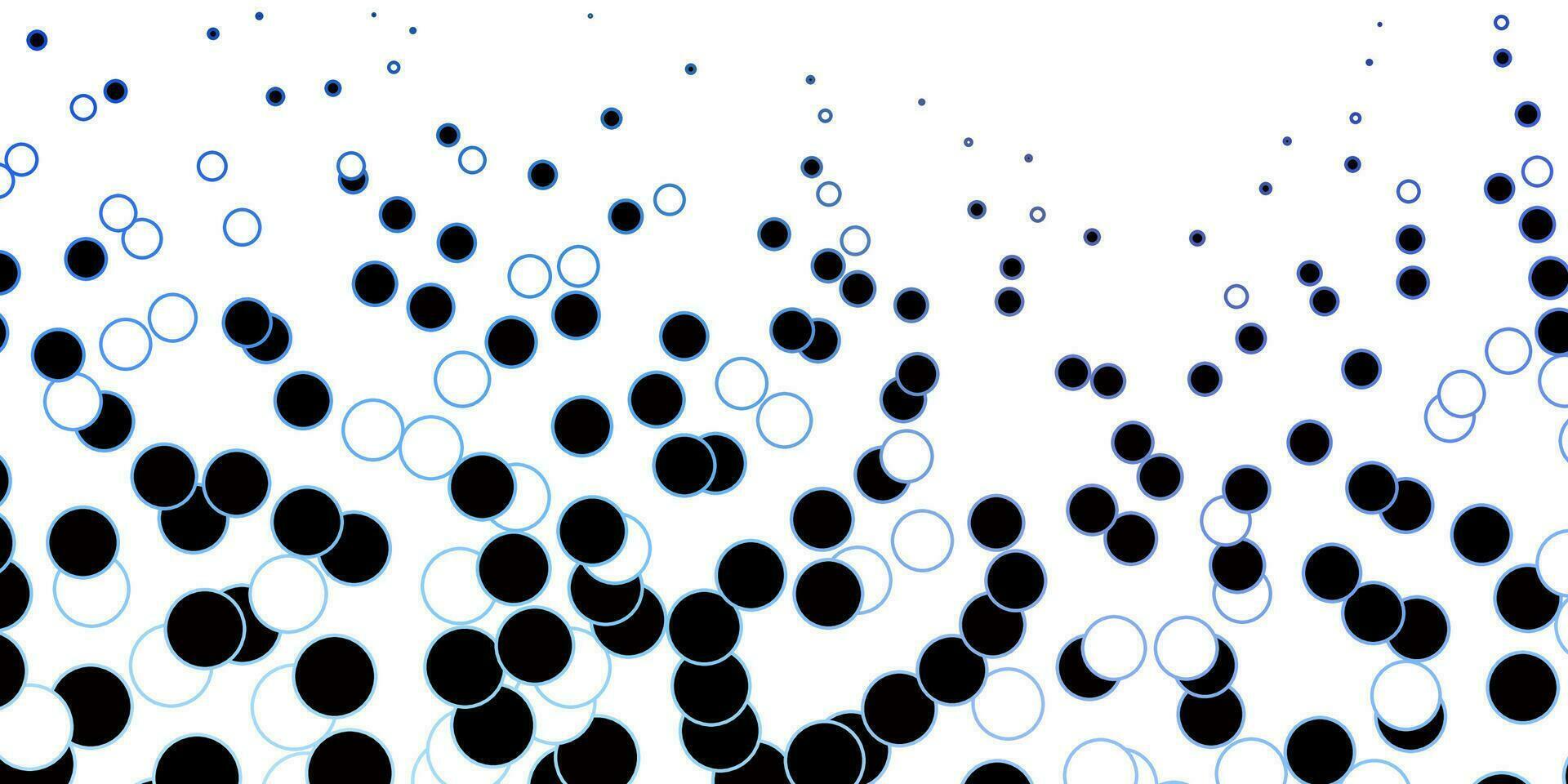 Dark Blue, Green vector texture with circles.